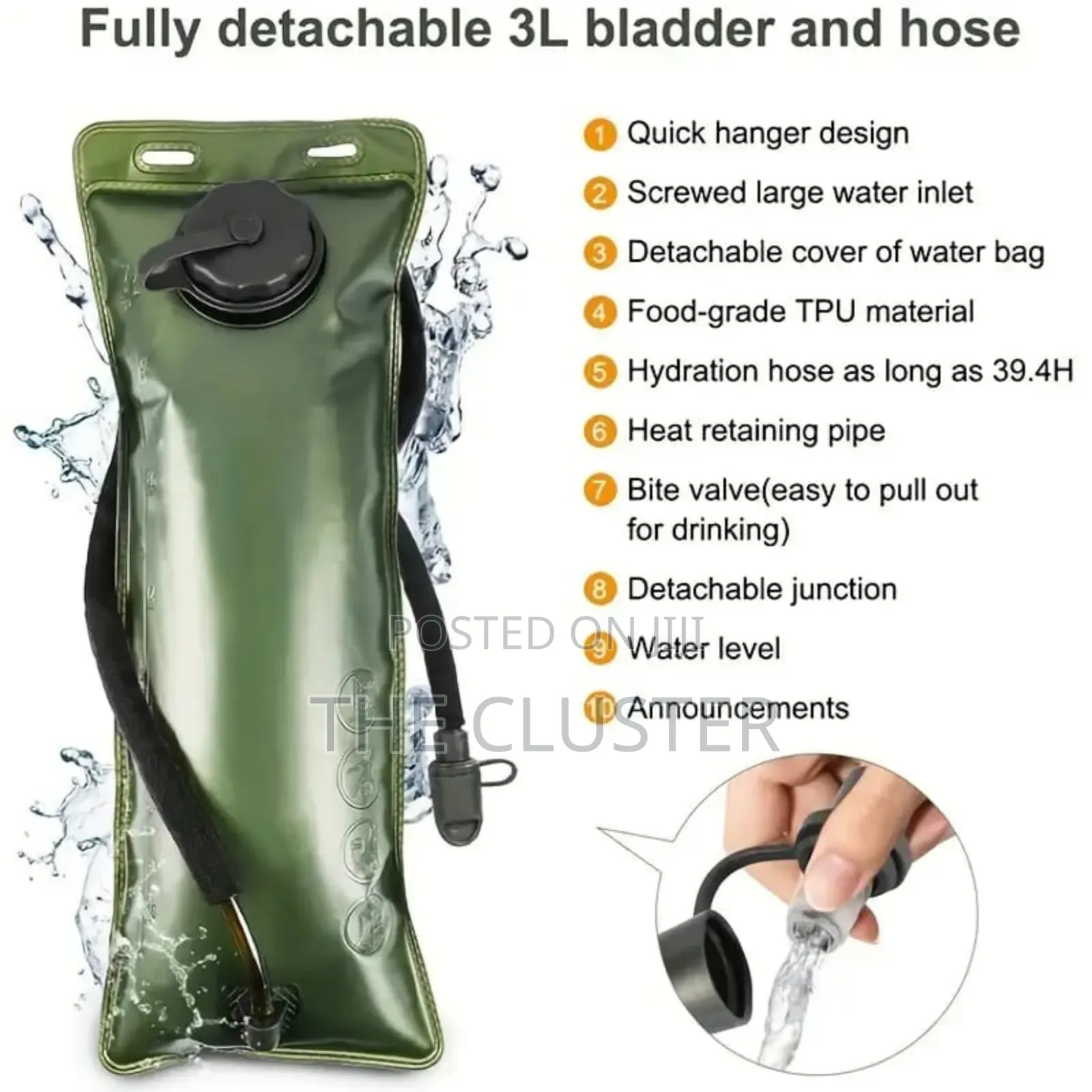 3ltrs Water Bag
