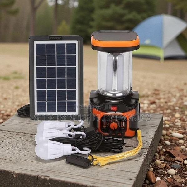 Dat At9016b Solar Lighting Kit With Fm Radio and USB Phone Charging