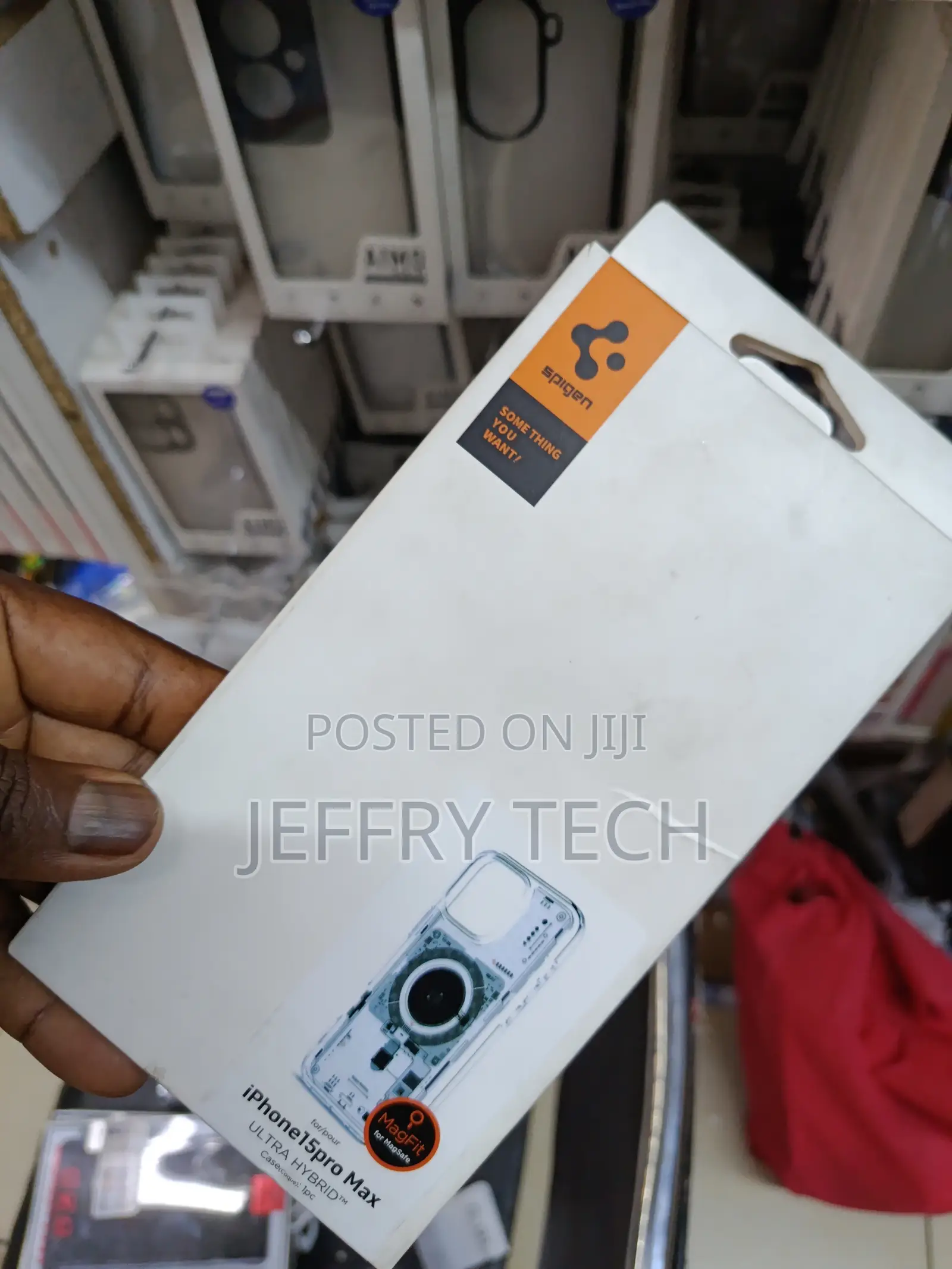 Casink Spigen Ultra Hybrid Magfit Case for iPhone 15 Pro Max