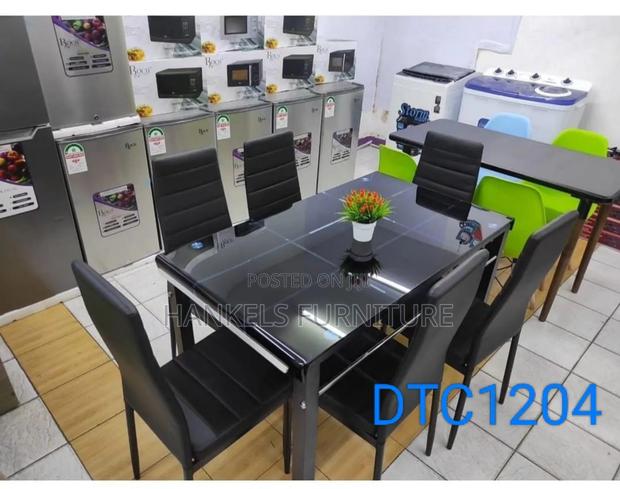 Modern 6 Seater Dining Table – High Quality Durable - thumbnail 2