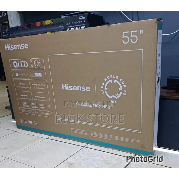 Hisense 55inch Q6 Series Smart Qled Tv + Bluetooth - main view