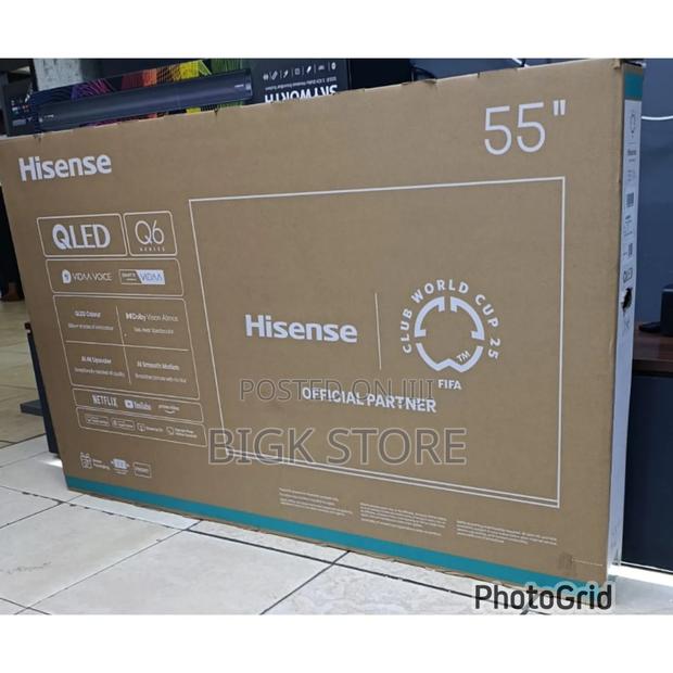 Hisense 55inch Q6 Series Smart Qled Tv + Bluetooth - thumbnail 2