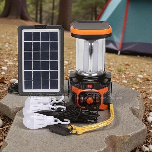 Solar Lighting System With Bluetooth, Torch and Multi Lighting Modes - main view