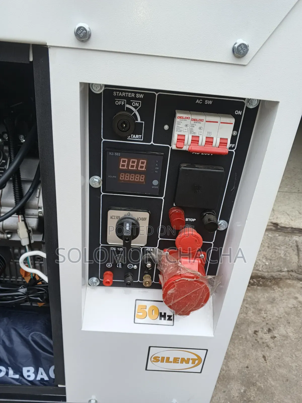 Pulsar 20kva Double Piston 400v Three Phase Diesel Generator