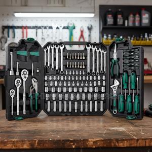 Heavy-Duty 203 Mechanical Tool Box Set Max Ferragance Brasil - main view