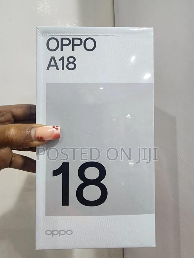 New Oppo A18 64 GB Blue