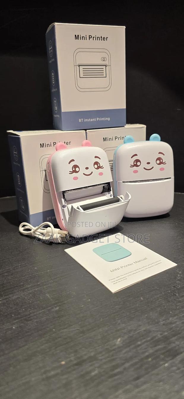 Bt Instant Printing Portable Mini Thermal Printer - thumbnail 2