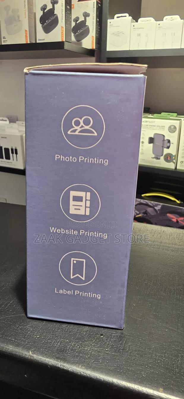 Bt Instant Printing Portable Mini Thermal Printer - thumbnail 4