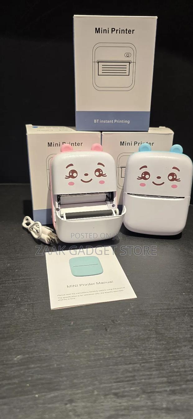 Bt Instant Printing Portable Mini Thermal Printer - thumbnail 5
