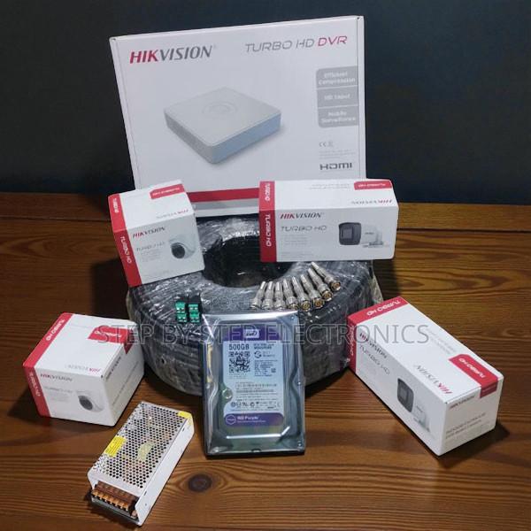 Hikvision 4 CCTV Cameras 1080p Hd Kit Easy Installation Indoor Outdoor
