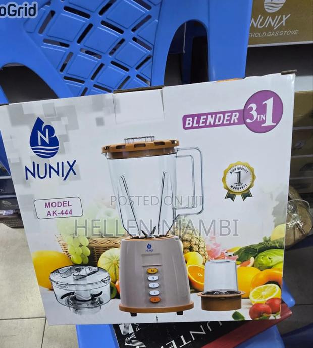 Nunix Ak-444 1.5l 350w 3-in-1 Blender