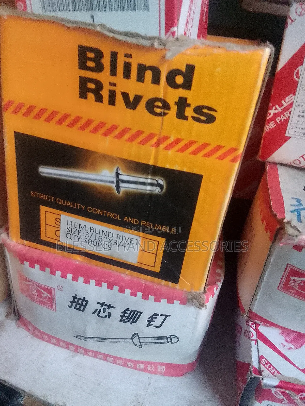 Blind Rivets Different Sizes