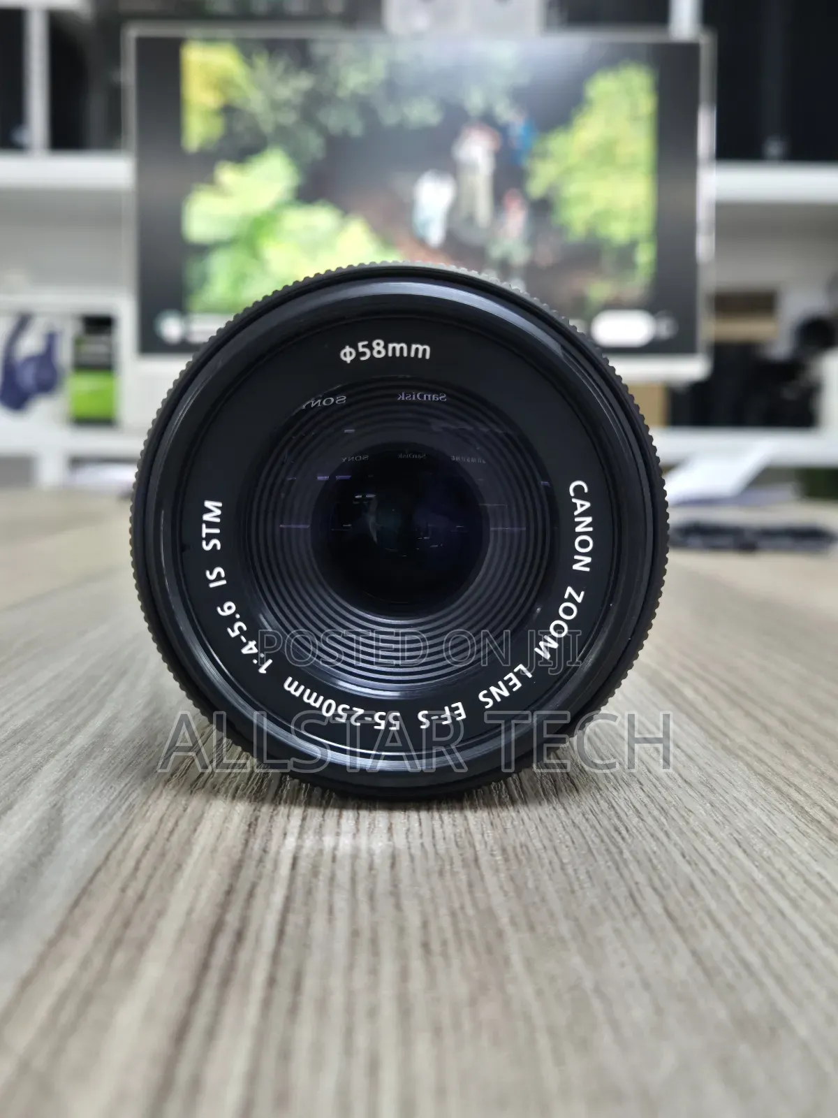 Canon Ef-S 55-250mm F4-5.6 Is STM Lens Clean Unit*