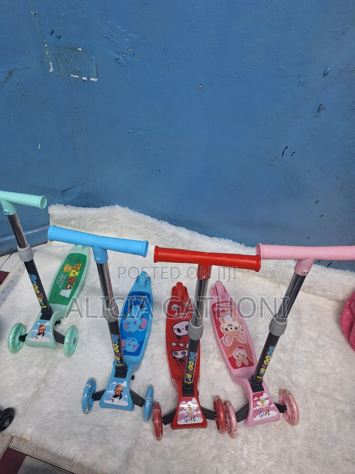 Cute Cartoon Theme Scooters