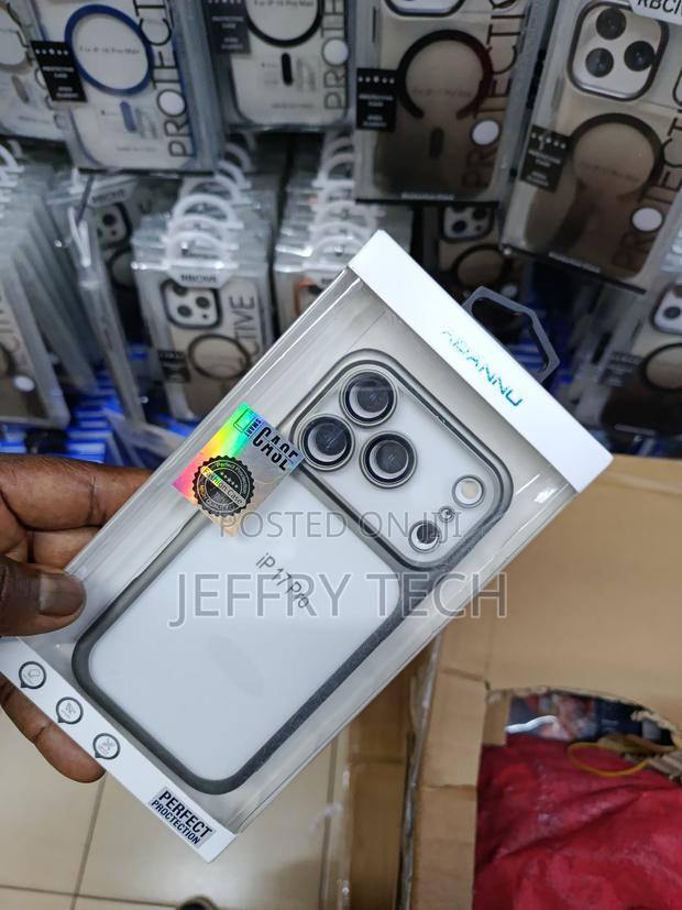 PGMFD Addanu iPhone 17 Pro Frosted Tpu + Transparent Pc Phone Case - thumbnail 2