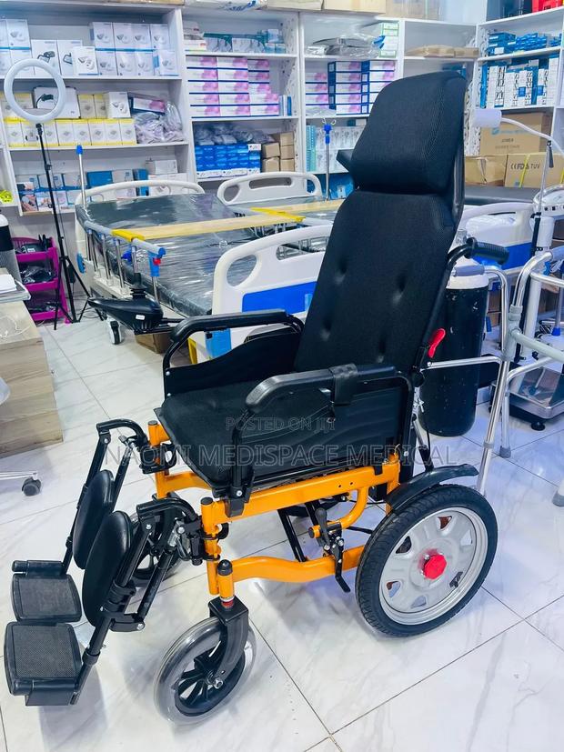 Reclining Electric Wheelchair With High Backrest - main view