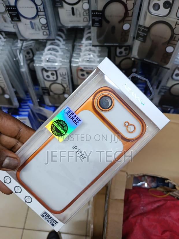 Bikes iPhone 17 Air Shockproof Drop Proof Adannu Clear Hybrid Case - thumbnail 3