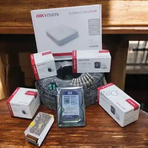 Hikvision 4 Channel CCTV 1080p Hd Kit Indoor Outdoor Smartphone Access