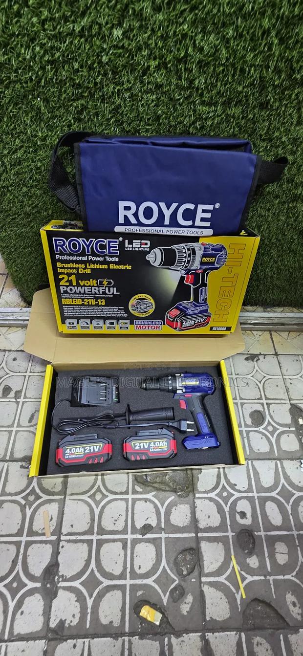 Durable 21v Royce Cordless Drill - main view