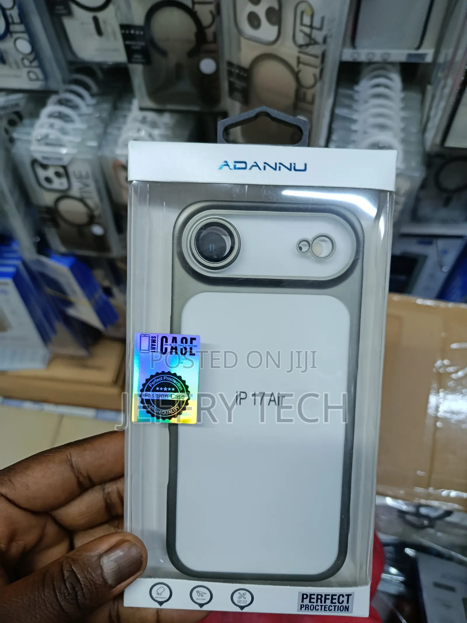 Armix iPhone 17 Air Shockproof Drop Proof Adannu Clear Case