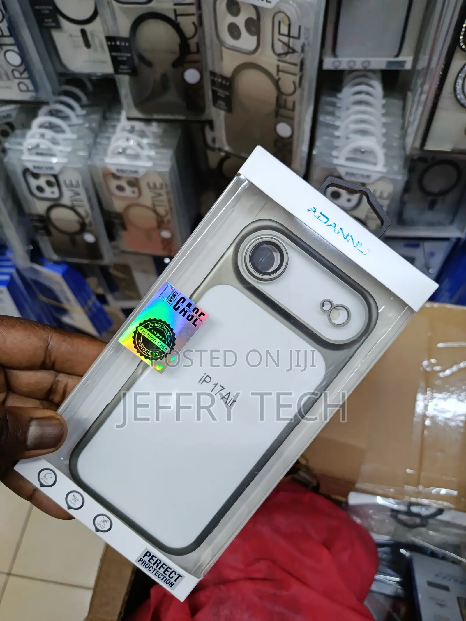 Armix iPhone 17 Air Shockproof Drop Proof Adannu Clear Case
