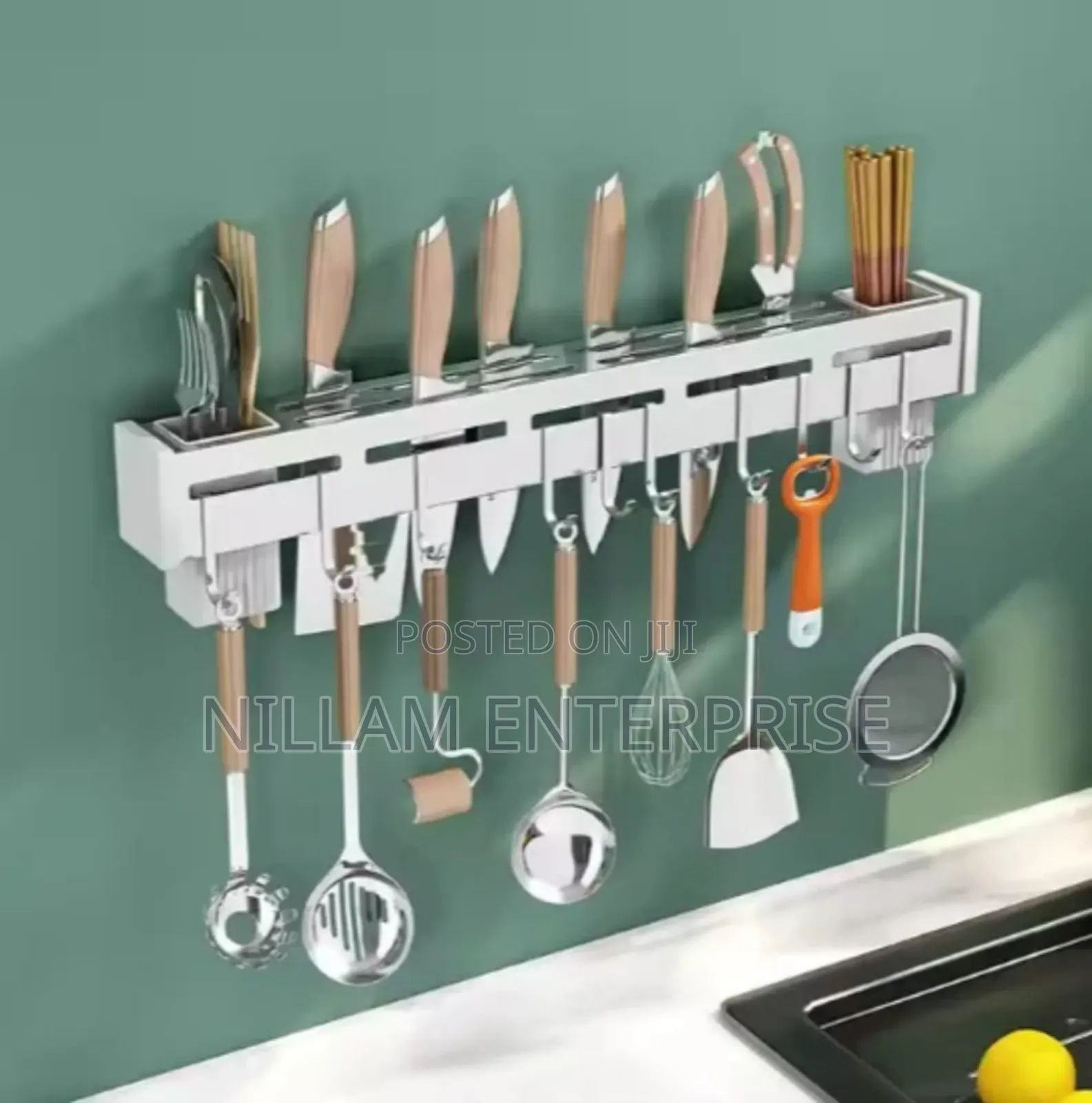 Rectangle Wall Mounted Kitchen Organizer