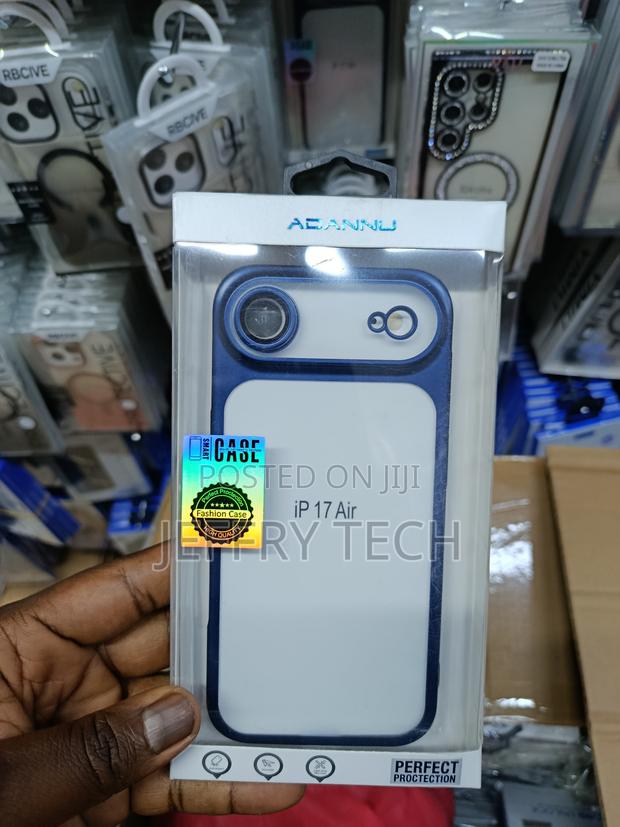 Miksonx iPhone 17 Air Adannu Clear Hard Pc Transparent Case - main view