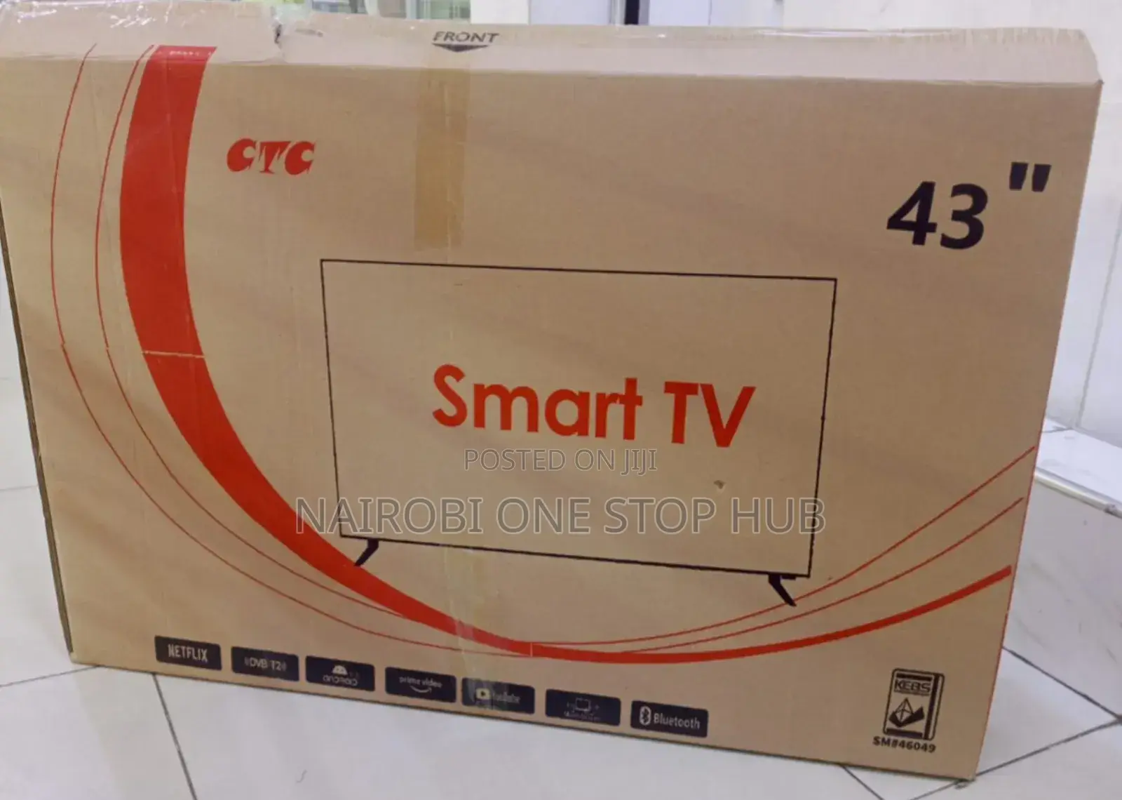 CTC 43" Smart Tv – Full Hd, Android, Netflix Youtube Ready