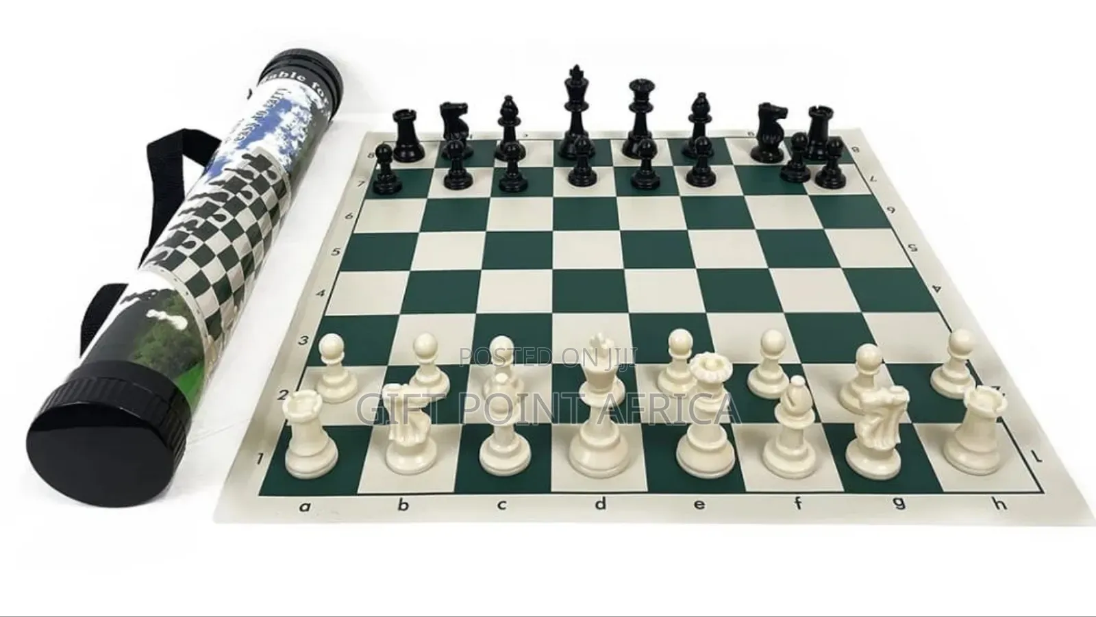 42cms By 42 Cms Portable Foldable Chess With A Strong And Durable Mat