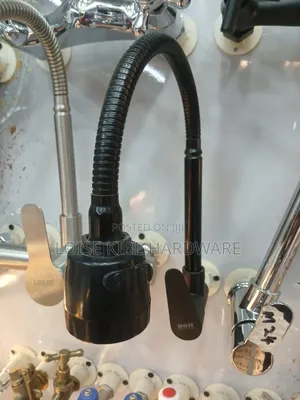 Black Wall Tap Kitchen