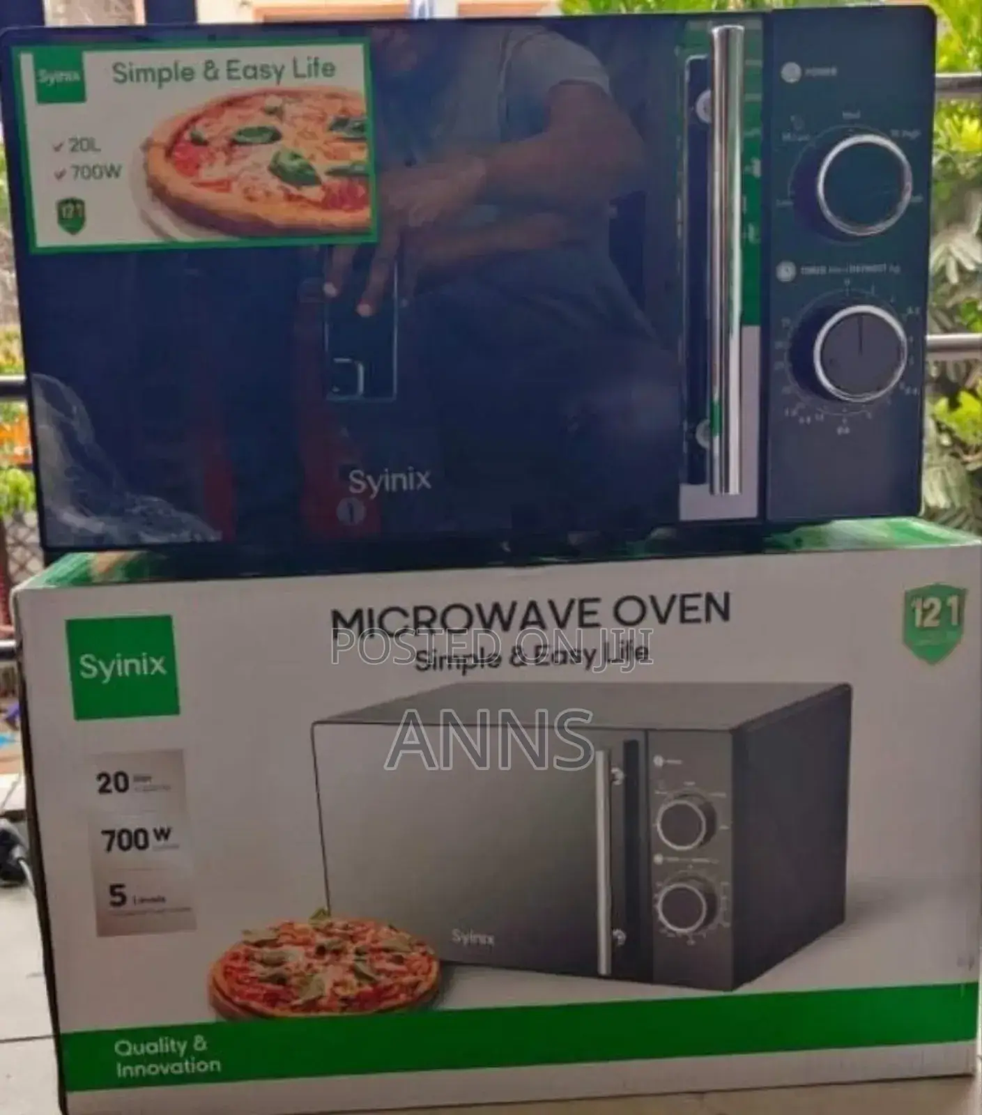 Syinix Manual Microwave