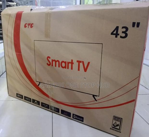 CTC 43" Frameless Smart Led Tv – Wifi, Netflix, Youtube - thumbnail 2