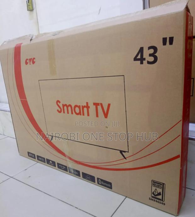CTC 43" Android Smart Tv – Digital T2, Hdmi, Usb, Bluetooth - main view