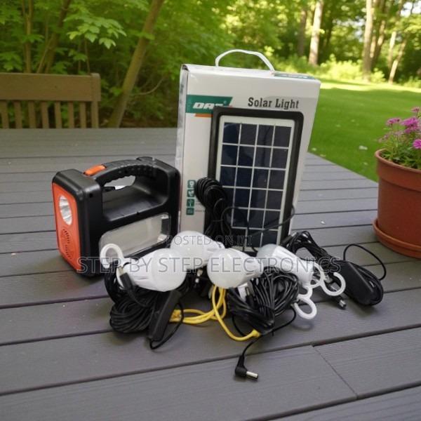 Dat at-9011b Portable Solar Lighting System With Bluetooth and Mp3