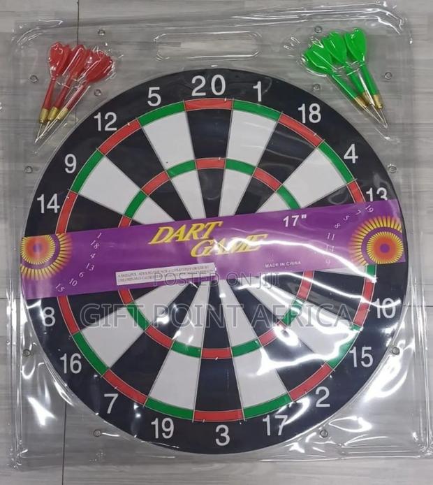 17 Inch Dart Board With 6 Darts - main view
