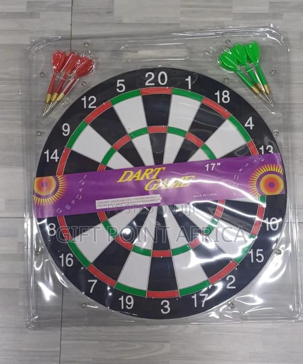 17 Inch Dart Board With 6 Darts - thumbnail 2