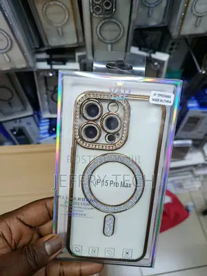 Missse for iPhone 15 Pro Max Magnetic Glitter Case With Magsafe