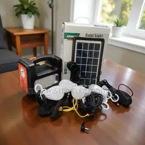 Dat at-9011b Solar Lighting System With Bluetooth Mp3 and Led Bulbs