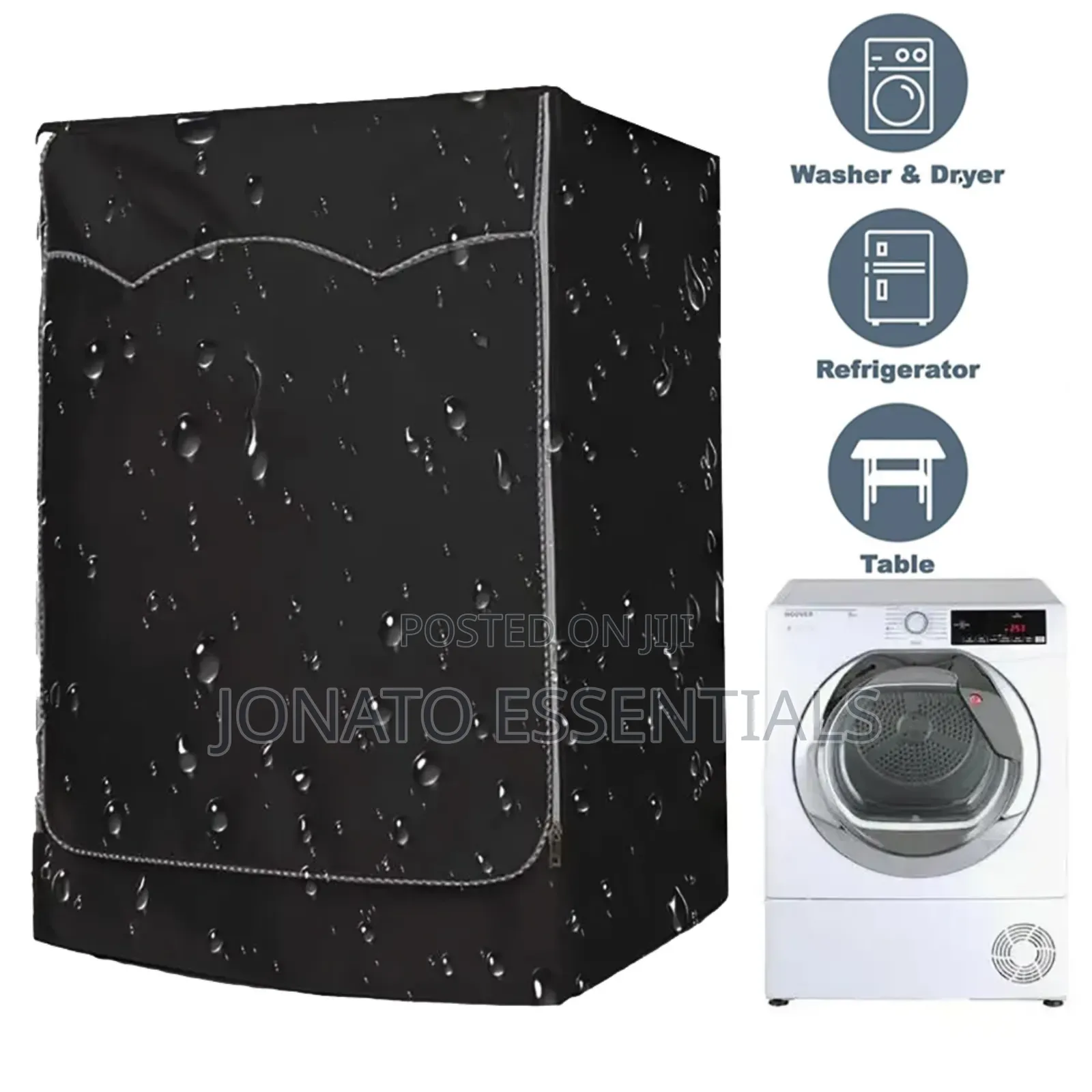 Front Load Washing Machine Cover, Dustproof And Waterproof