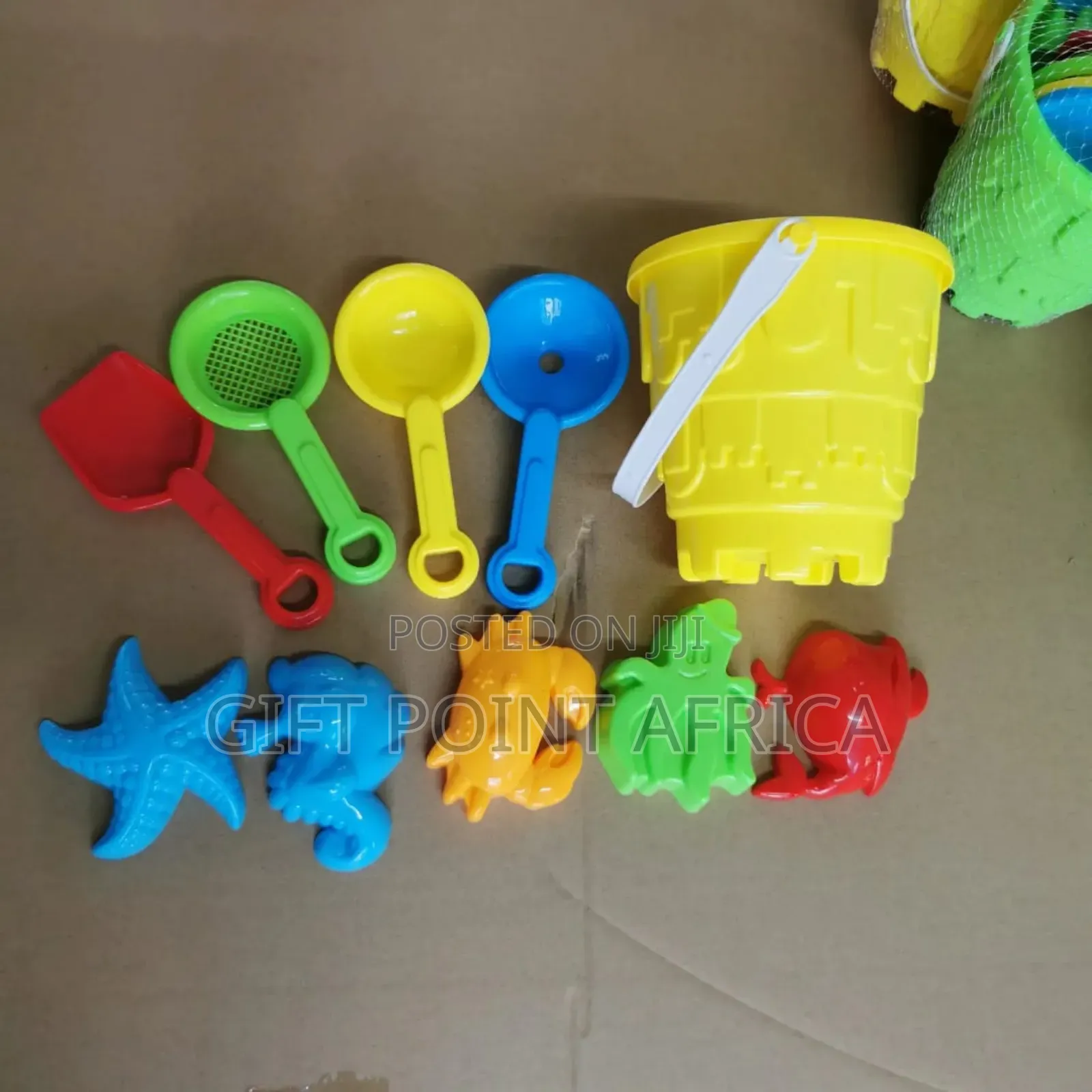 12pc Set Of Beach Toys For Kids Available