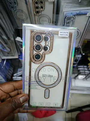 Halatua Luxury Diamond Magnetic for Samsung Galaxy S23 Ultra Case