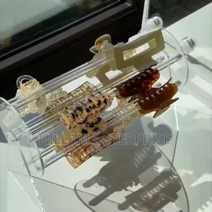 360°Rotating Acrylic Headband Holder/Claw Clip Organizer