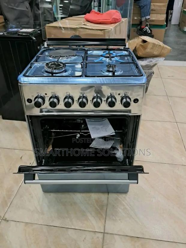 Roch Standing Cooker 60×60 Cm 3 Gas + 1electric