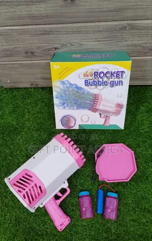 Rechargeable 69 Holes Bubble Gun For Kids