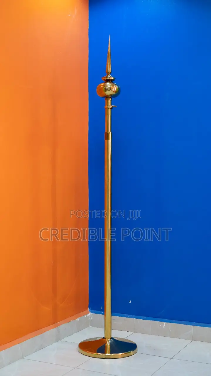 Golden Flag Poles