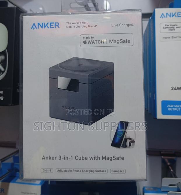Anker 3-in-1 Cube With Magsafe - thumbnail 2