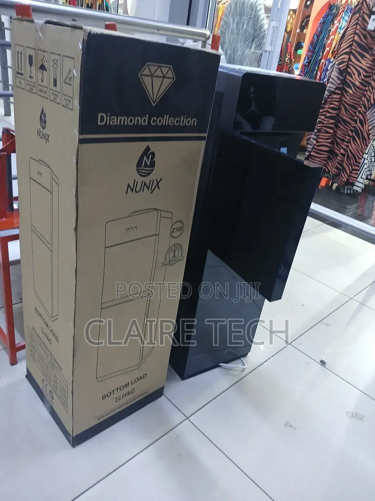 Nunix Z199c Hot,Normal and Cold Bottom Load Water Dispenser