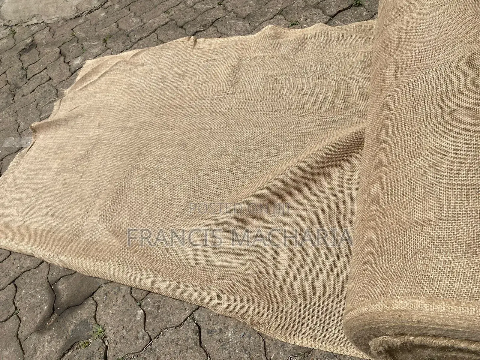 Natural Hessian Cloth Fabric