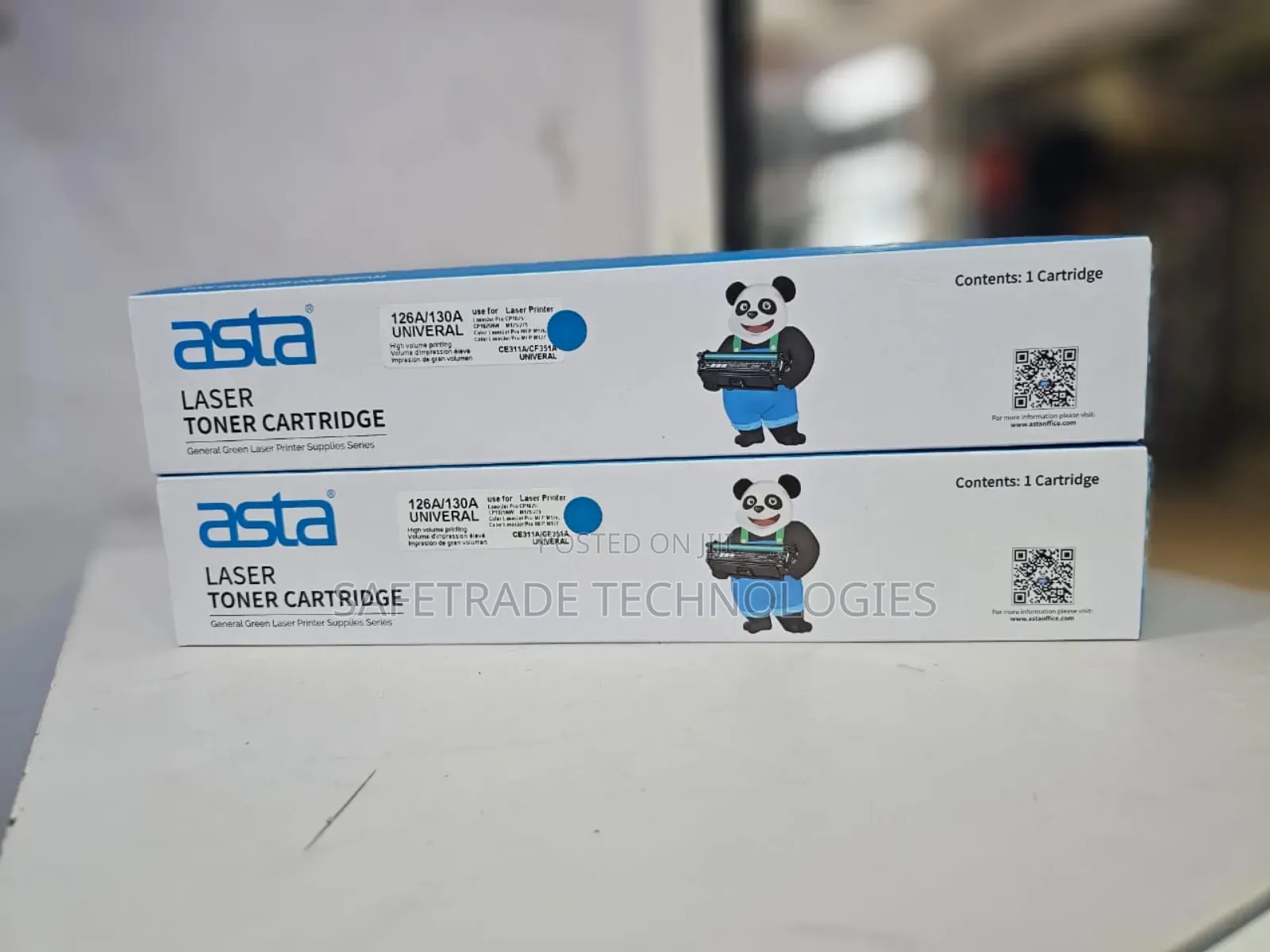 Best Quality Asta 126a/130a Cyan Toner Cartridge