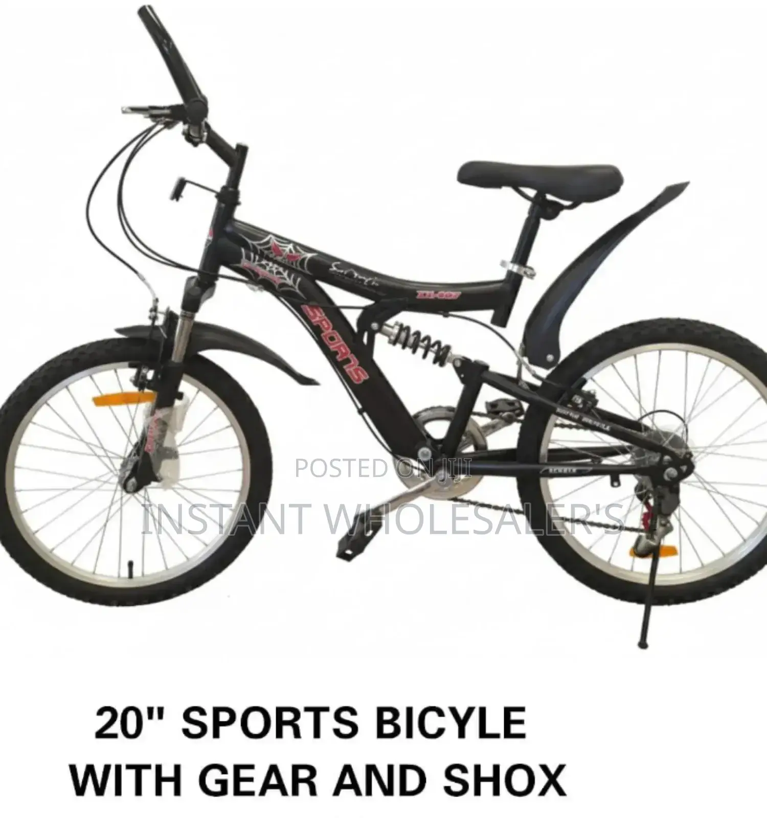 Mountain Bike With Shocks Size 20"